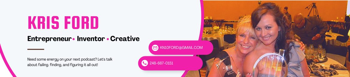 Kris Ford's cover banner