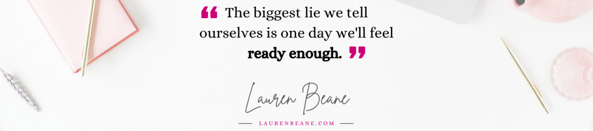 Lauren Beane's cover banner