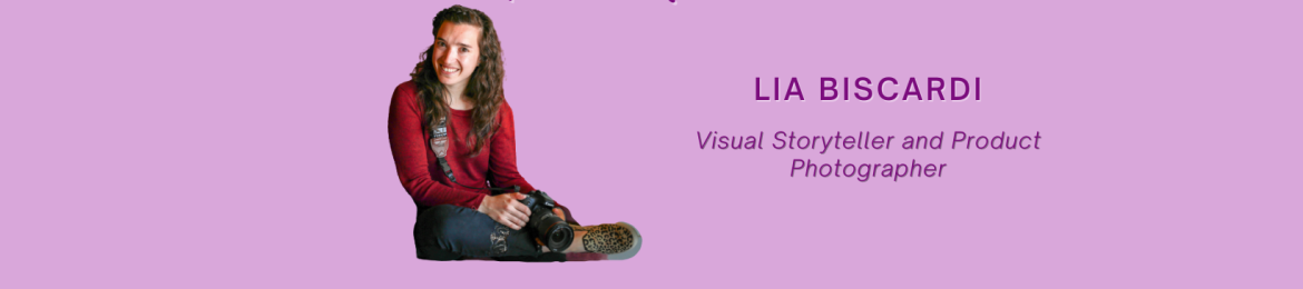 Lia Biscardi's cover banner