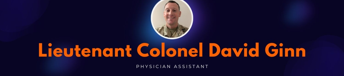 Lieutenant Colonel David Ginn's cover banner