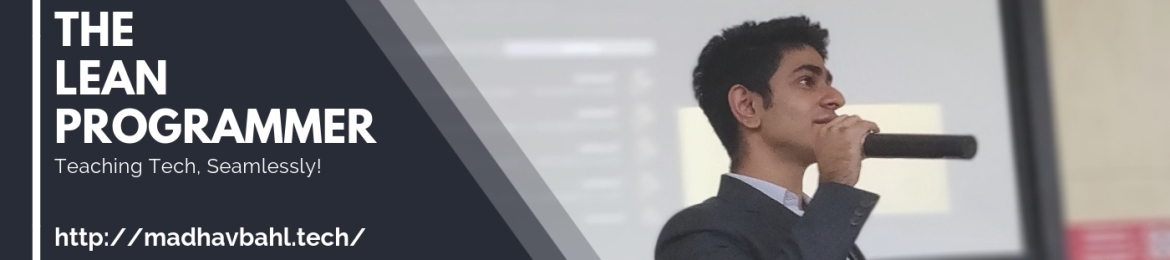 Madhav Bahl's cover banner