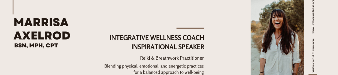 Marrisa Axelrod, RN, BSN, MPH, CPT's cover banner