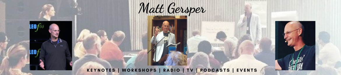 Matt Gersper's cover banner