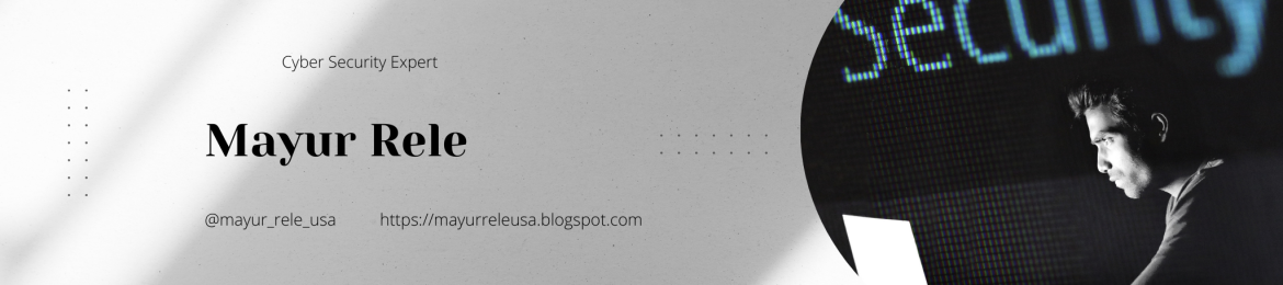 Mayur Rele's cover banner