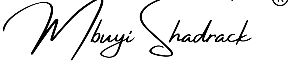 Mbuyi Shadrack's cover banner
