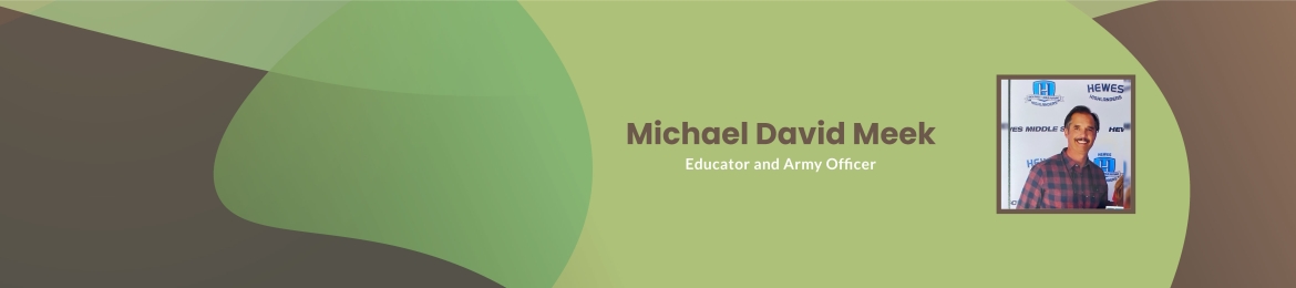 Michael David Meek's cover banner