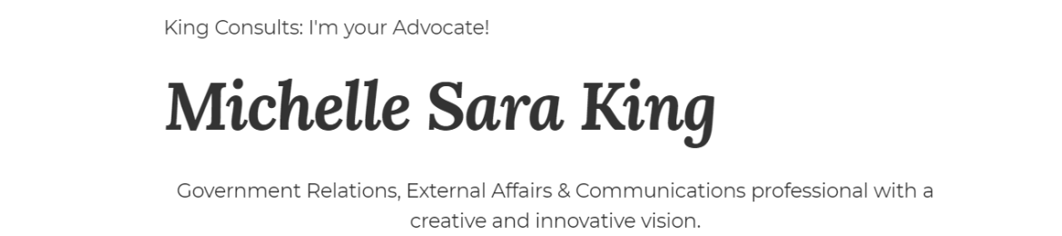 Michelle King's cover banner