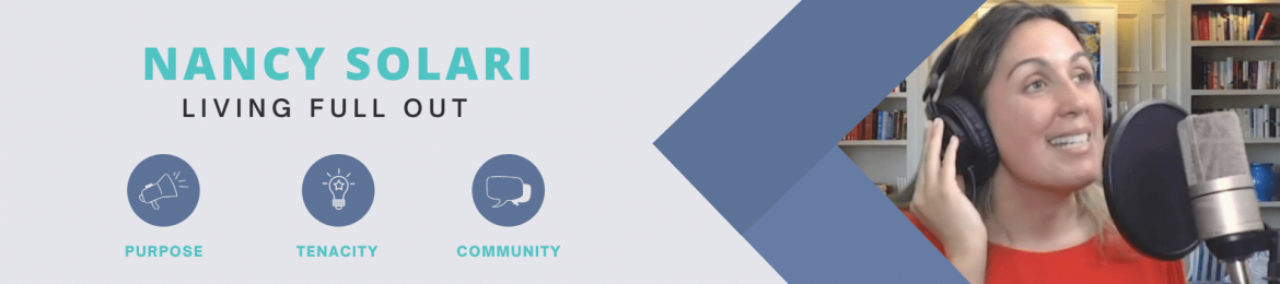 Nancy Solari's cover banner