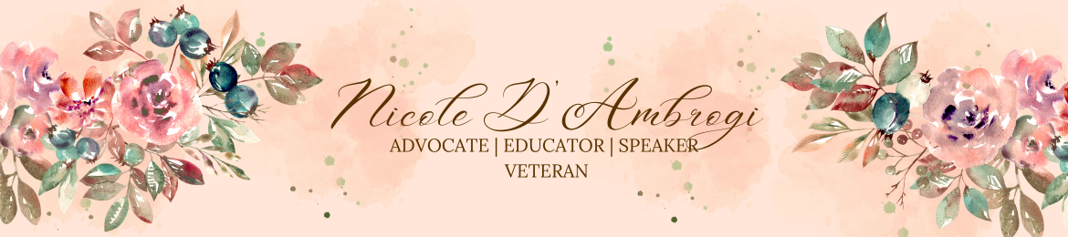 Nicole D'Ambrogi's cover banner