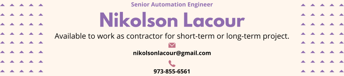 Nikolson Lacour's cover banner