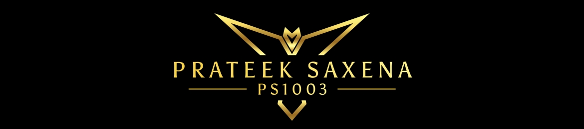 Prateek Saxena's cover banner