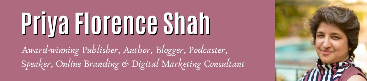 Priya Florence Shah's cover banner