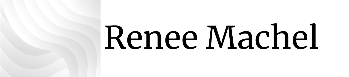 Renee Machel's cover banner