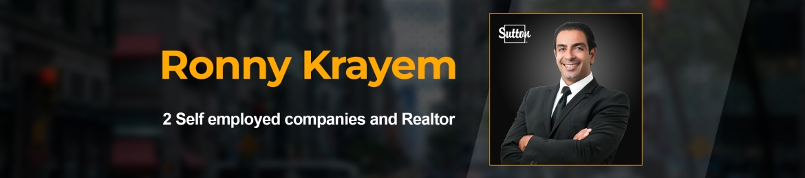 Ronny Krayem's cover banner