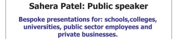 Sahera Patel's cover banner