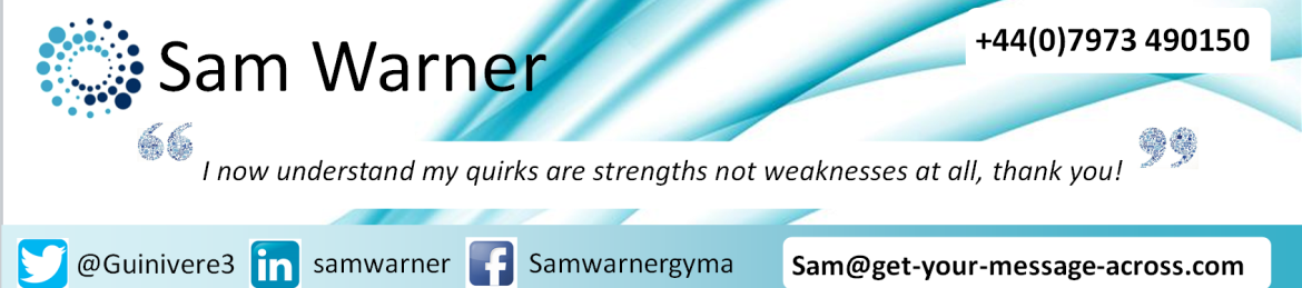 Sam Warner's cover banner