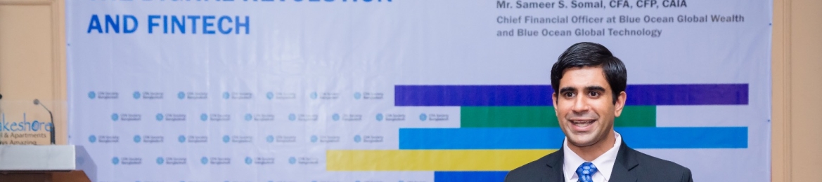 Sameer Somal, CFA, CFP®, CAIA's cover banner