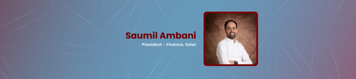 Saumil Ambani's cover banner