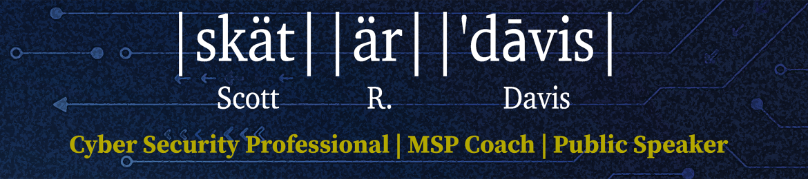 Scott R. Davis's cover banner