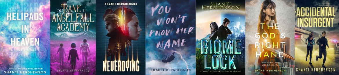 Shanti Hershenson's cover banner