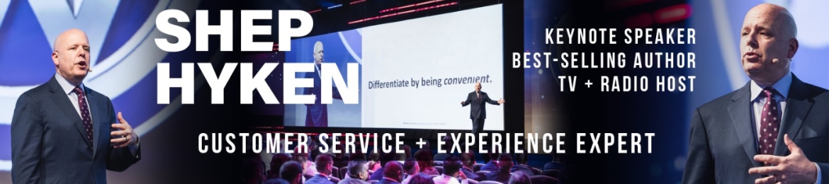 Shep Hyken's cover banner