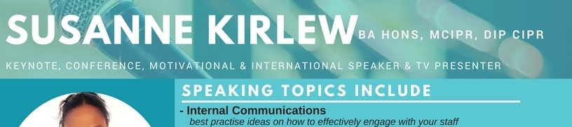 Susanne Kirlew's cover banner