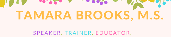 Tamara Brooks, M.S.'s cover banner