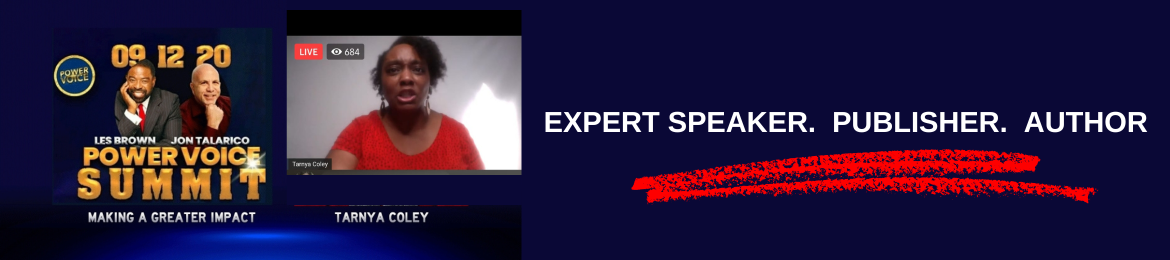 Tarnya Coley's cover banner