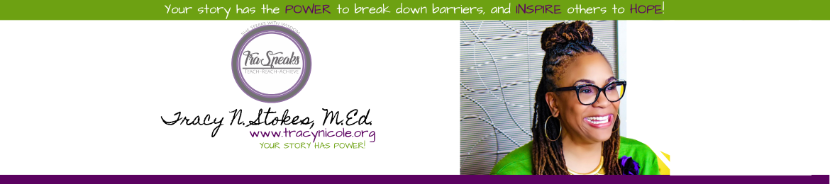 Tracy &amp;quot;TraSpeaks&amp;quot; Stokes's cover banner