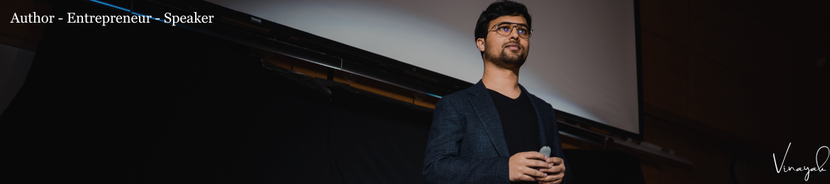 Vinayak Mahajan's cover banner