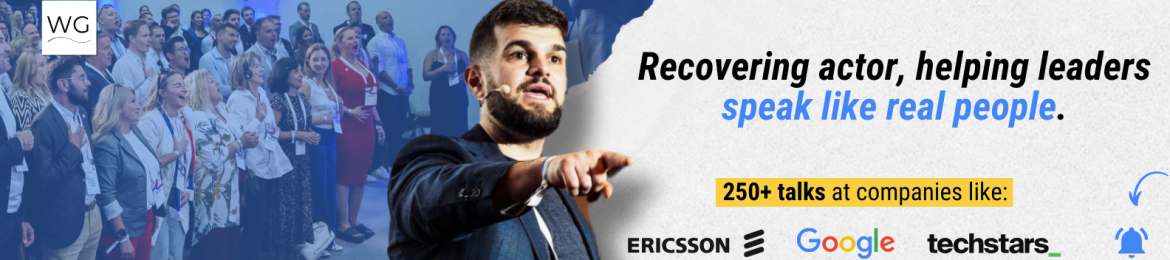 Will Greenblatt's cover banner