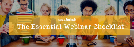 The comprehensive  webinar checklist