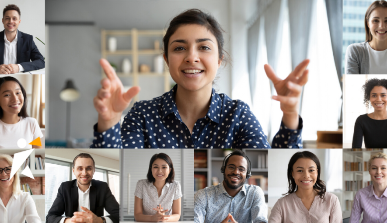 How to give an online presentation in a different language