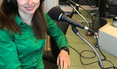 Speaking on live radio 'Small Biz Matters'