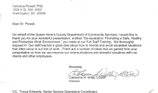 Queen Anne's County Letter of Appreciation 