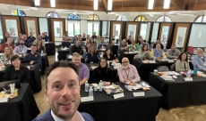 Presenting at the CHCA Entrepreneurship Symposium