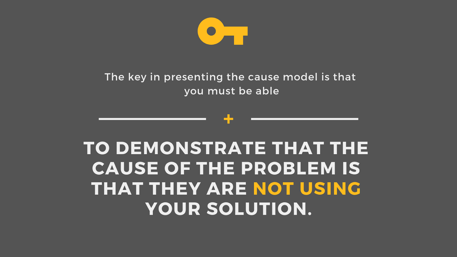 The Cause Model